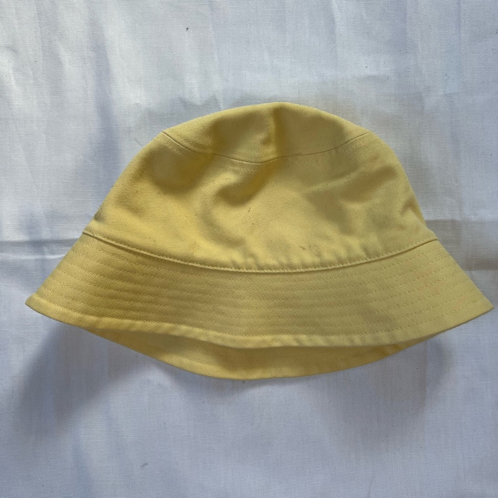 Girlfriend Collective Butter Yellow Bucket Hat